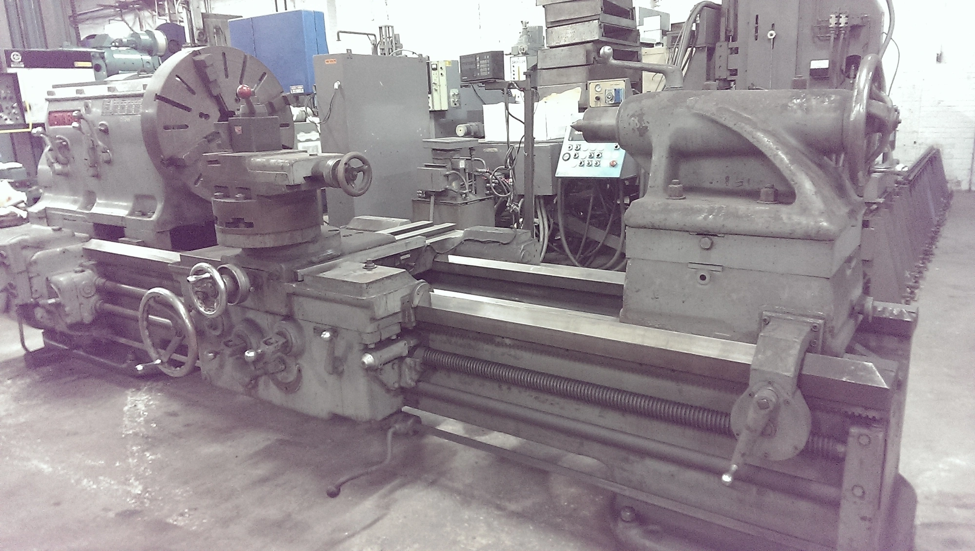 USED 1950 MONARCH 49"SWING X 84" CC