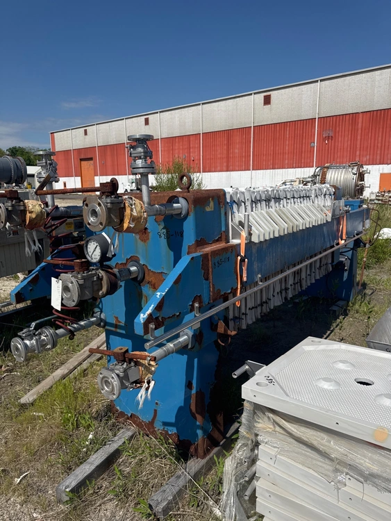 Used JWI 15 CU.FT. Filter Presses | Perry Equipment #455150