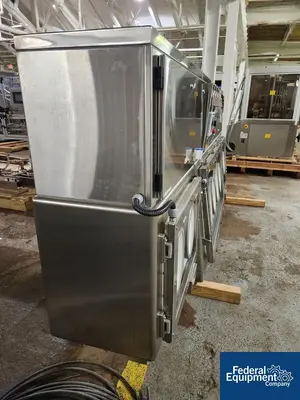 USED Telstar Industrial, S.L. 99" Telstar Compounding Isolator, S/S, (6) Glove