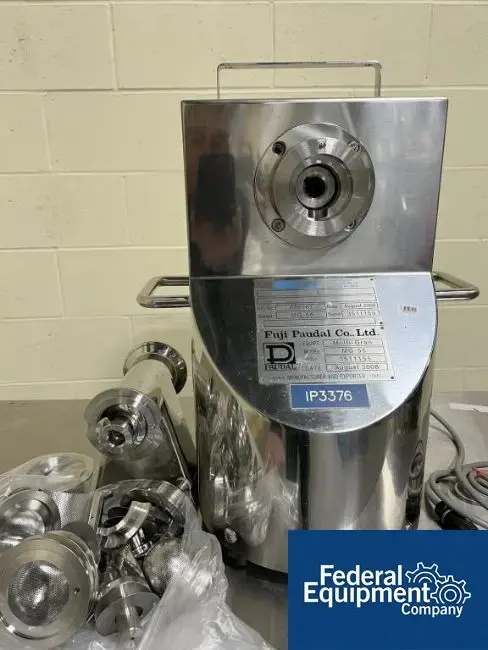Used LCI Fuji Paudal LCI Fuji Paudal MultiGranulator Extruder, Model MG-55 Pellet Mills Ohio US | Federal Equipment Company #128768