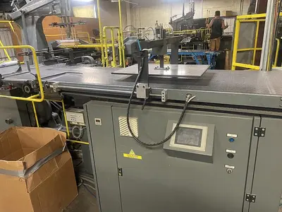 USED 2001 EMMECI MC92 SB RIGID SET-UP BOX MACHINE