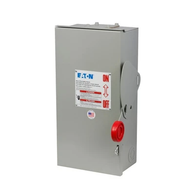 Eaton DH222NRK Heavy Duty Single-Throw Fused Safety Disconnect Switch [New]