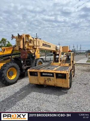 Used 2011 BRODERSON IC80-3H Carry Deck Cranes Louisiana US | Proxy Equipment #1425970