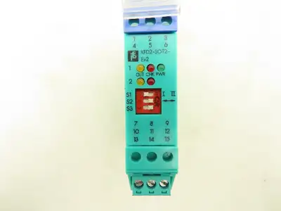 Pepper Fuchs KFDS-SOT2-Ex2 Switch Amplifier 2-Channel Isolated 20-30VDC