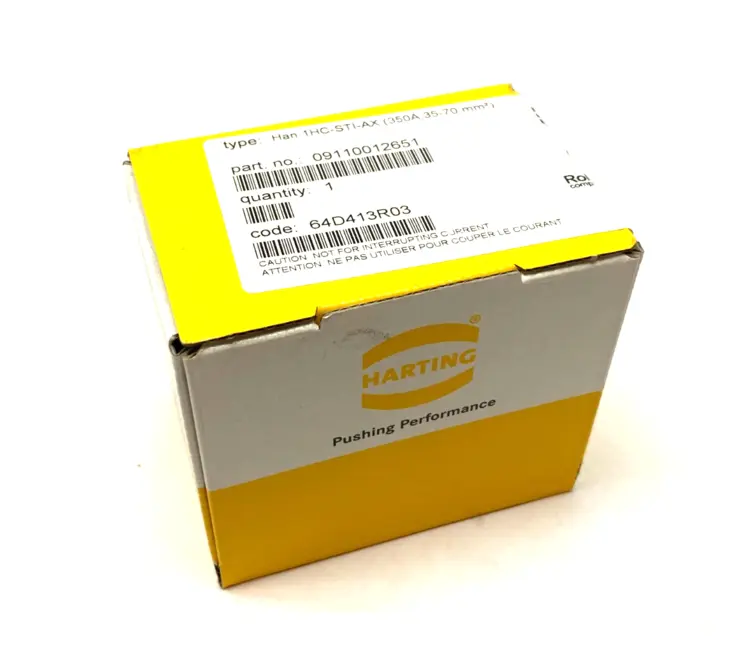 New | in-Stock HARTING MODULAR MALE INSERT 1-POS HAN Inserts (Misc) | Maverick Industrial Sales #1111716