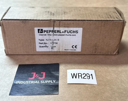 NEW PEPPERL & FUCHS NJ15+U4+E     015756