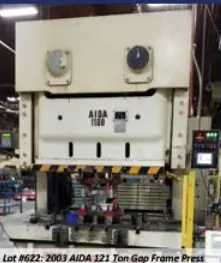 TENNECO/HECKERTHORN PLANT CLOSURE AUCTION