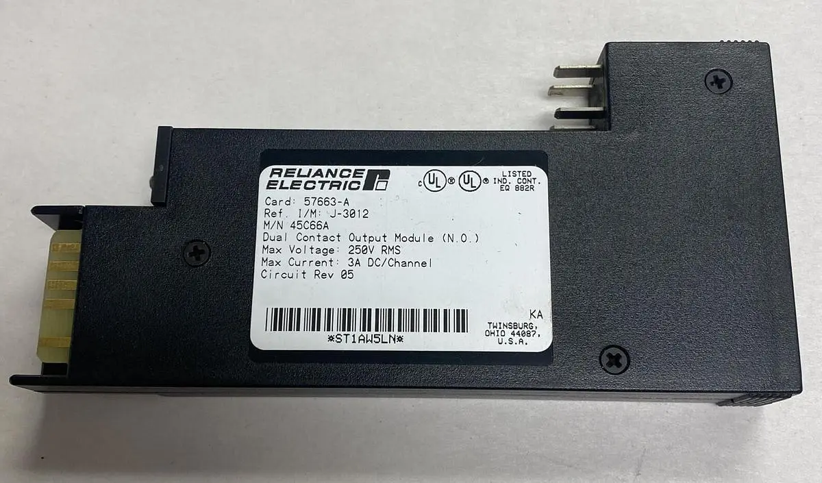 New | in-Stock RELIANCE ELECTRIC 45C66A PLC Input & Output Ohio US | Surplus Asset Holdings #1234316