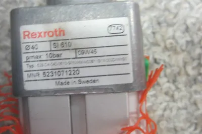 NEW REXROTH 5231071220 CYLINDER 523-DA-040-0610-GRN-MM-M00B11S1W000DWWS0