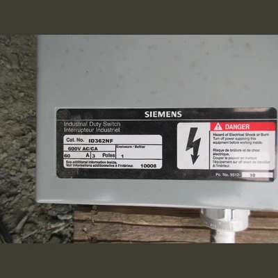 USED SIEMENS ID362NF