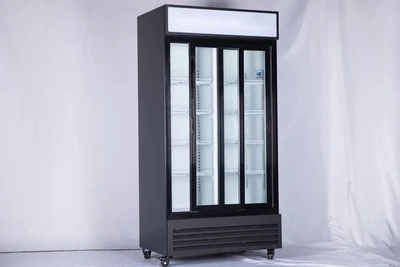 168-0035 GDR47"(S)N Double Glass Door Self Contained Cooler
