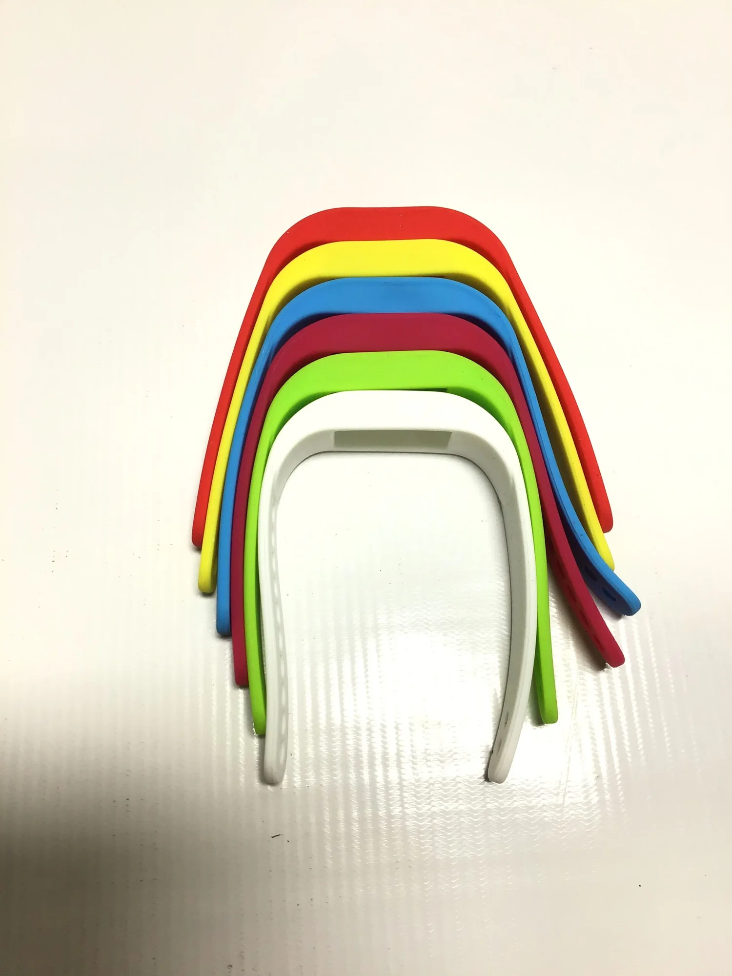 Vybe Fitness Extra Bands-Rainbow Colors(Lot of 6 )