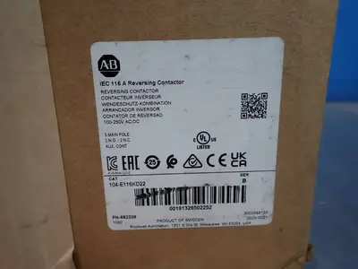 NEW ALLEN BRADLEY 104E116KD22