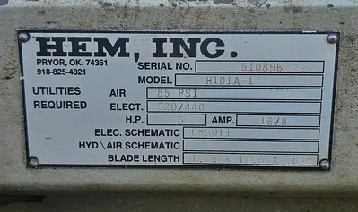 USED 1994 HEM H101A-1
