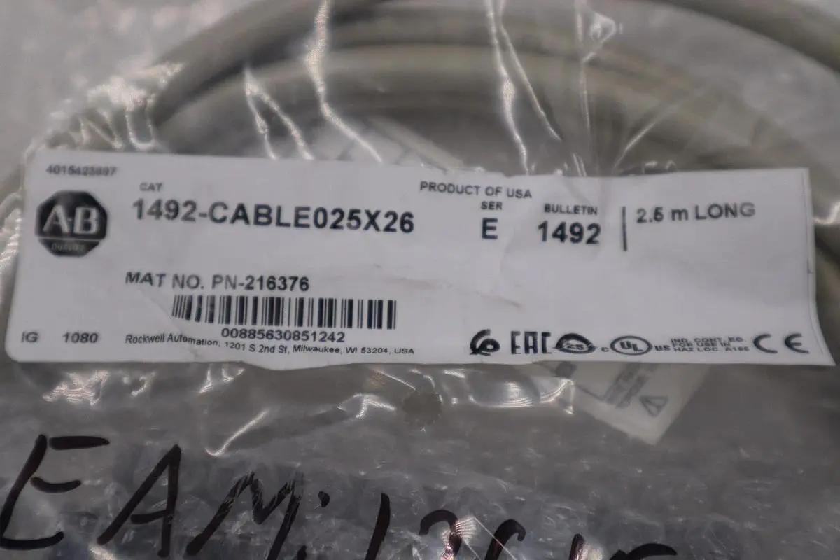 Allen Bradley 1492-CABLE025X26 DIGITAL CABLE CONNECTION PRODUCTS - STOCK GF-14A