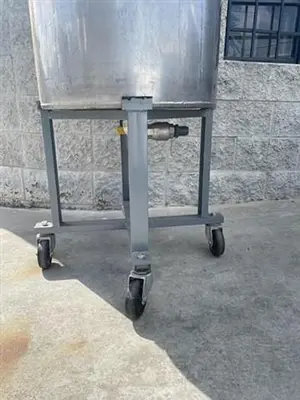 Tank, 50 Gallon, S/st, 22" X 32", On Casters #S744571