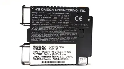 Used OMEGA iDRN-PS-1000 DIN Rail Power Supplies Michigan US | Maverick Industrial Sales #1401549