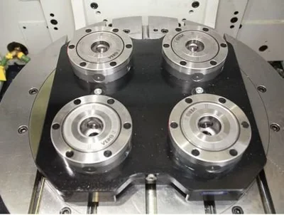 SPINNER PALLET CHANGER 400X400 MM Pallet Changers | New Vision Machine Tools, LLC (4)