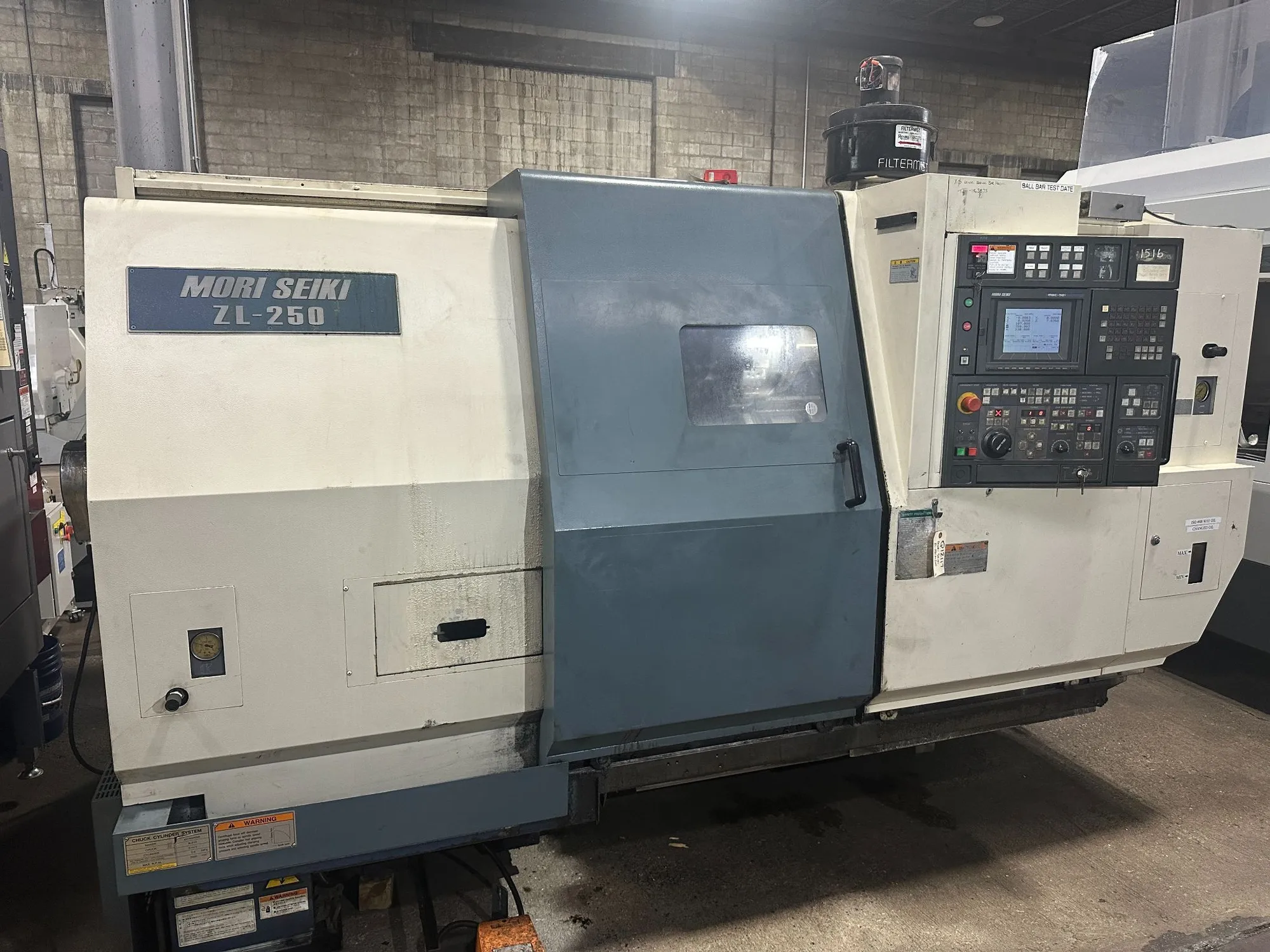 USED 2000 Mori Seiki ZL-250MC/600