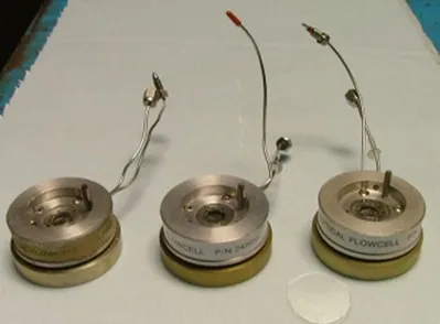 QTY. 3. ANALYTICAL FLOW CELL P/N: 242683. ....
