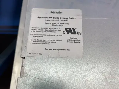 USED SCHNEIDER ELECTRIC SYSW40KF