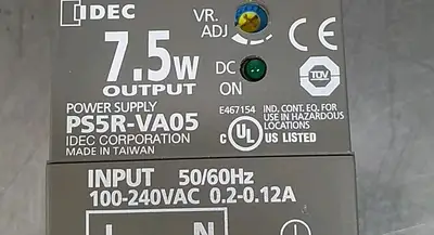IDEC PS5R-VA05 Power Supply Loc4C22