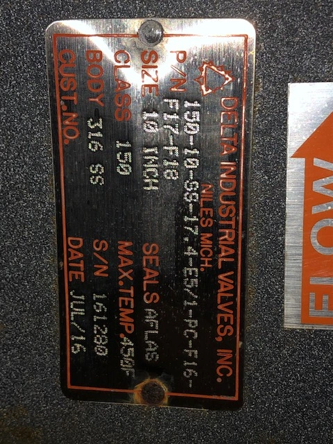Used Weir Delta Industrial _UNKNOWN_ Valves/Fittings Minnesota US | Peak Machinery, Inc. #285449