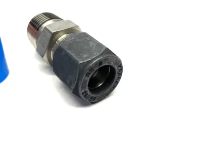 8-8 FBZ-SS | Parker  Single Ferrule CPI Compression Fitting 1/2" Tube 1/2" MNPT - New – Open box