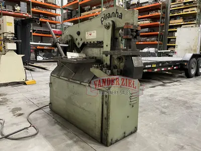 Used PIRANHA P-50 Ironworkers Michigan US | Vander Ziel Machinery Sales #480476