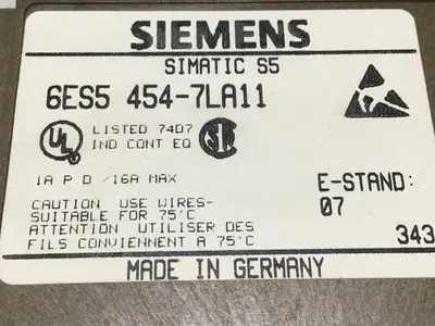 USED SIEMENS 6ES5 454-7LA11