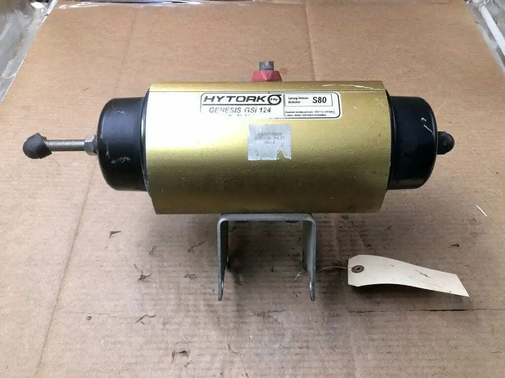Hytork Genesis GSi 124 S80 Pneumatic Spring Return Valve Actuator 150PSI