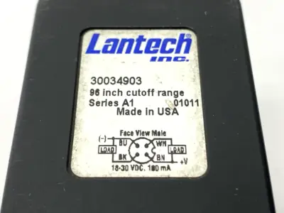 Used Lantech Intellisensor Photocell Diffuse Switch 18-30VDC 96" Range Photoelectric Sensors Michigan US | Maverick Industrial Sales #1402168