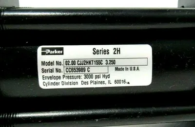 NEW PARKER 02.00 CJJ2HKT155C 3.250 CYLINDER SERIES 2H 0200CJJ2HKT155C3250
