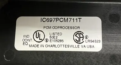 USED GE FANUC IC697PCM711T
