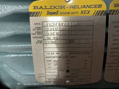 Used BALDOR ECP3772T4 A.C. Motors Ohio US | HGR 24 #1404472