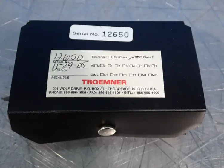 Used TROEMNER _UNKNOWN_ Calibration Equipment Ohio US | HGR 24 #942540