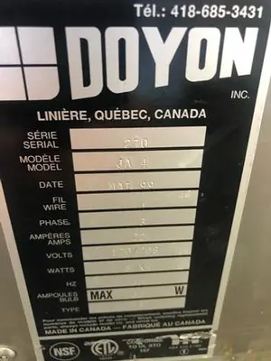 USED 1999 DOYON JA4
