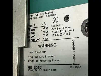 USED GENERAL ELECTRIC TJK636F000