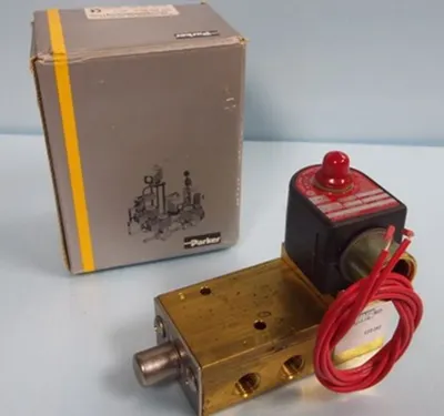 QTY. 1. PARKER ELECTRONIC VALVE (SOLENOID) VALVE N...