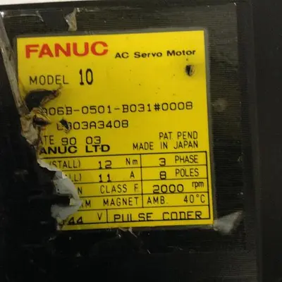 USED FANUC A06B-0501-B031/0008