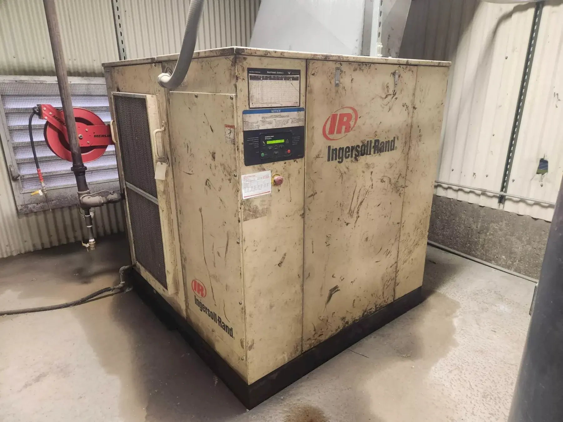 75 HP INGERSOLL-RAND MODEL #SSR-XF75 ROTARY SCREW AIR COMPRESSOR: YOBRO #25149