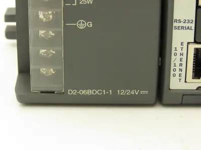 Koyo Direct Logic Do More PLC 6-Slot Rack w/H2 Programmable Controller & I/O