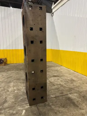 25" X 19
" X 99" STEEL BOX TABLE: YOBRO #24072