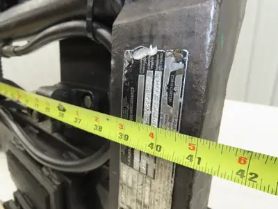 Cascade Forklift Class 3 SideShift Fork Positioner Attachment 20"x 41" W 10000lb