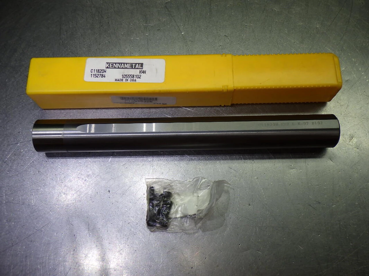 Kennametal H20 1.25" Devibe Coolant Tunable Carbide Boring Bar C11820W (LOC2757B)