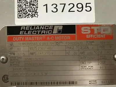USED RELIANCE ELECTRIC P36G5563D