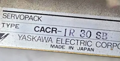 YASKAWA ELECTRIC CACR-IR30SB CACRIR30SB SERVO DRIVE SERVO AMPLIFIER SERVOPACK AC