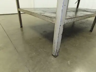 1/4" Top Steel Fabrication Welding Layout Table Work Bench 96"x48"x33"