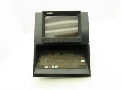 GMF Robotics A05B-2051-C102 Terminal Unit Keyboard/ CRT Monitor Assembly Unit