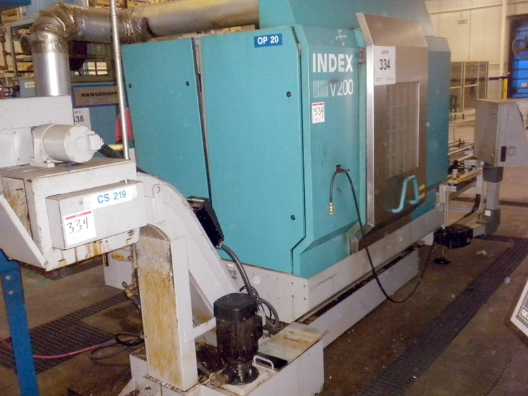 Used INDEX V-200 Vertical Boring Mills (incld VTL) Pennsylvania US | Hadanich Machine #1443554